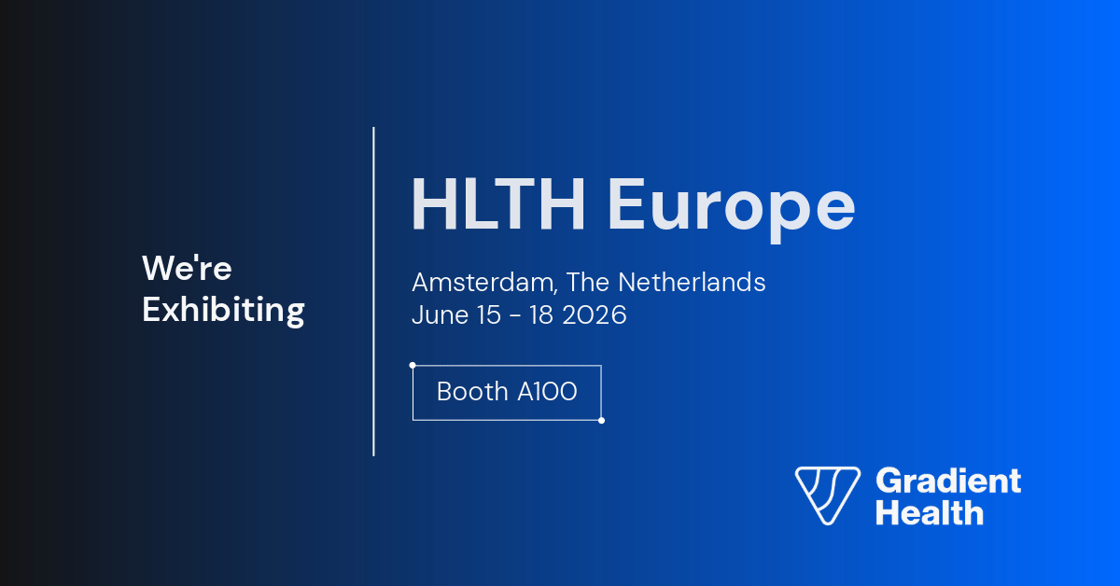 Meet us at HLTH Europe.